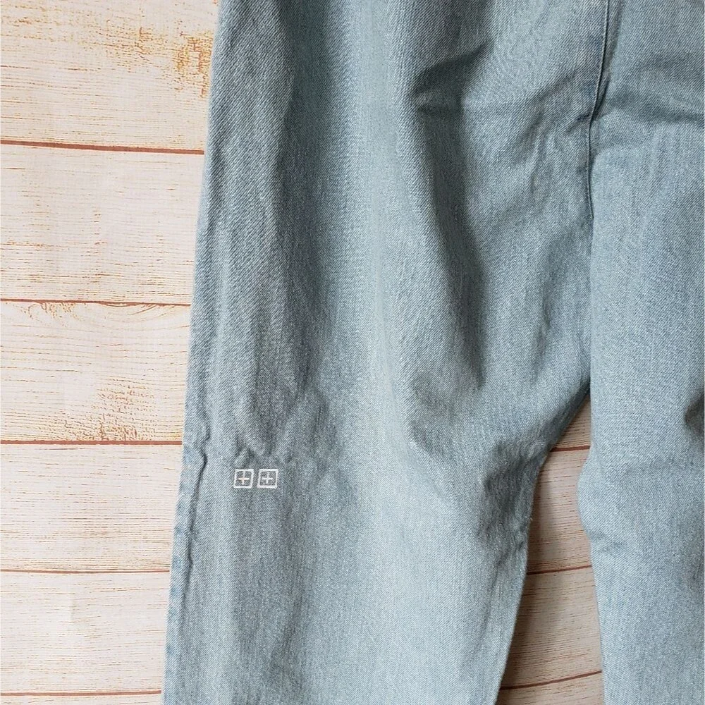 Ksubi Denim Track Pants Elasticated Waistband Drawstring Classic Men Size Small